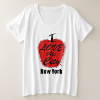 Women's Plus-Size Basic T-Shirt Plus Size T-Shirt