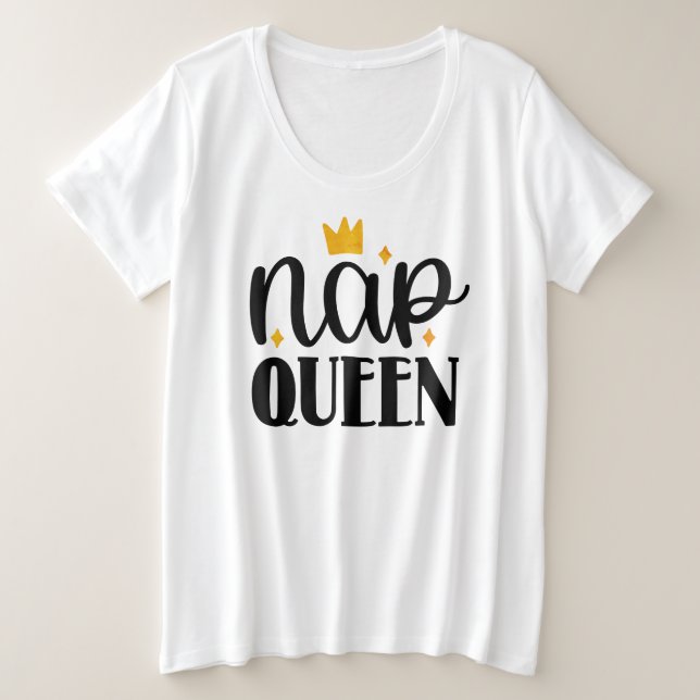 Women's Plus-Size Basic T-Shirt Plus Size T-Shirt (Design Front)