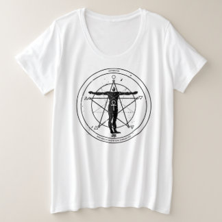 Women's Plus-Size Basic T-Shirt Plus Size T-Shirt