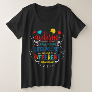 -Women's Plus-Size Basic T-Shirt Plus Size T-Shirt