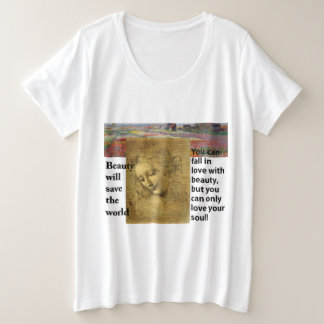 Women's Plus-Size Basic T-Shirt Plus Size T-Shirt