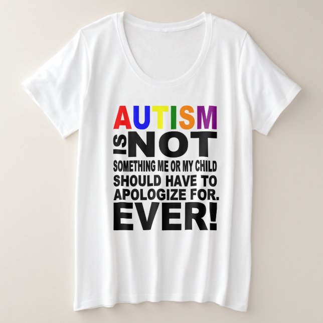 Women's Plus-Size Basic T-Shirt Plus Size T-Shirt (Design Front)