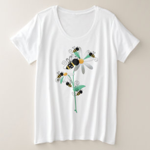 Women's Plus-Size Basic T-Shirt Plus Size T-Shirt