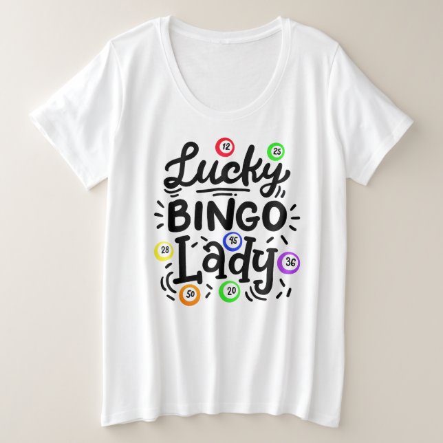 Women's Plus-Size Basic T-Shirt Plus Size T-Shirt (Design Front)