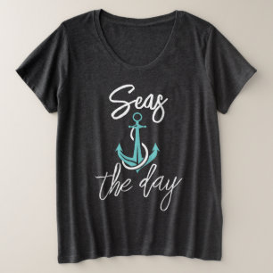Women's Plus Size Seas the Day T-Shirt