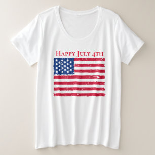 Women's Plus Size T-Shirt-July 4th T-Shirt