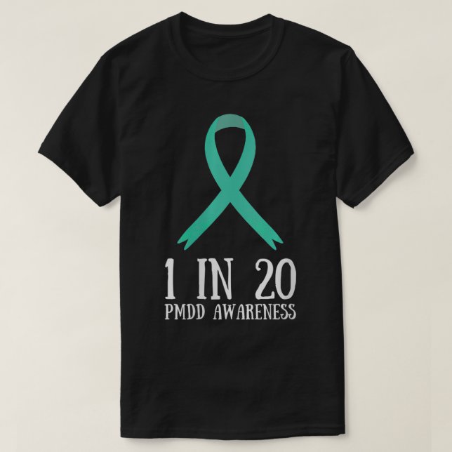 Womens PMDD Awareness Premenstrual Syndrome Menstr T-Shirt (Design Front)