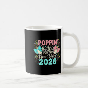 Womens Pn Bottles For The New Year Pregnancy Bow M Coffee Mug
