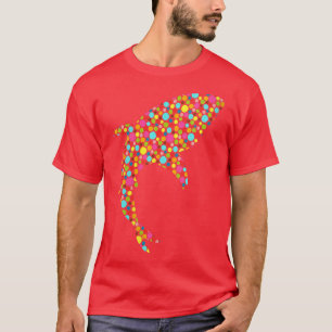 Womens Polka Dot Shark International Dot Day VNeck T-Shirt