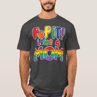 Womens Pop It like a Mum Of The Birthday Girl Or B T-Shirt