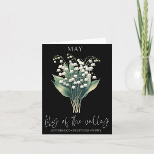 Womens Positive Quote Flower Birthday Floral Birth Card