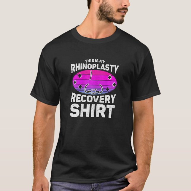 Womens Post Rhinoplasty Surgery After Nose Surgery T-Shirt (Front)