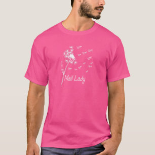 Womens Postal Worker Delivery Mail Lady 2 T-Shirt
