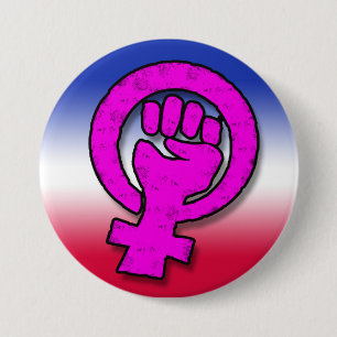 Women's Power Large Button