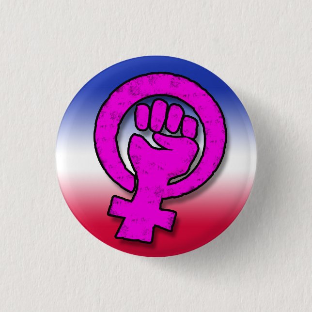 Women's Power - Small Button (Front)