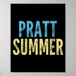 Womens Pratt Summer Poster