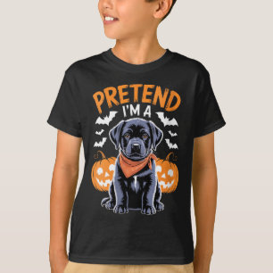 Womens Pretend A German Shepherd Dog Costume T-Shirt