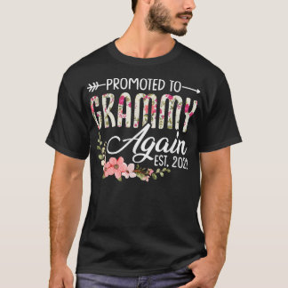 Womens Promoted To Grammy Again Est  T-Shirt