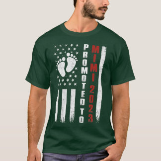 Womens Promoted to Mimi 2023 Mother's Day Soon to  T-Shirt