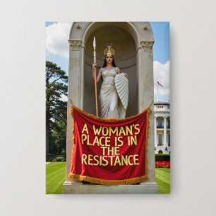 Women's Protest political Button