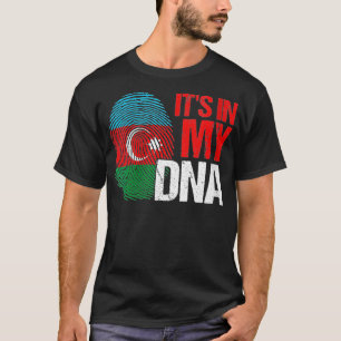 Womens Proud Azerbaijani It's In My DNA Azerbaijan T-Shirt