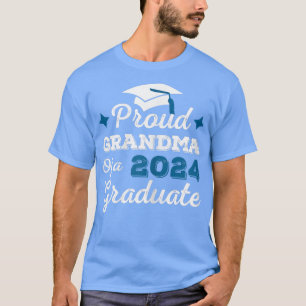 Womens Proud Grandma of a Class of 2024 Graduate T-Shirt