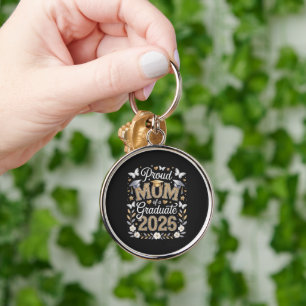Womens Proud mum of a 2026 Graduate Key Ring