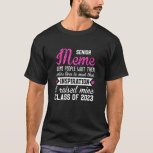 Womens Proud Senior Meme 2023 Graduation Graduate T-Shirt