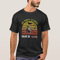 Womens Proud USAF Mom Air Force Academy Cute Milit