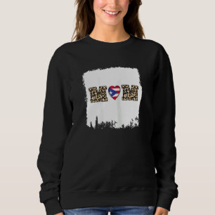 Womens Puerto Rico Mum Puerto Rican Sweatshirt
