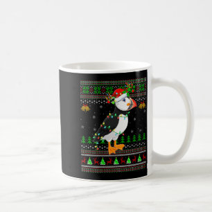 Womens Puffin Bird Ugly Christmas Sweaters Holiday Coffee Mug