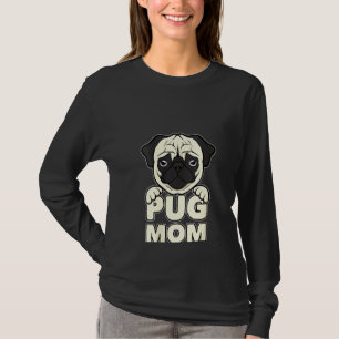 Womens Pug Mum T-Shirt