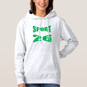 Women's Pullover Hoodie ash  SPORT 26