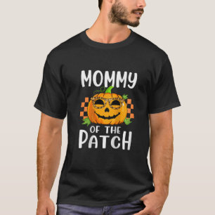 Womens Pumpkin Mummy of the Patch Funny Halloween  T-Shirt