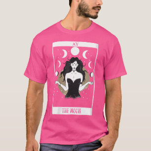 Womens Punk Phases Of The Moon Witch Wiccan Witchc T-Shirt