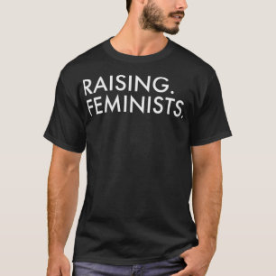 Womens Raising Feminists Parents Feminism VNeck T-Shirt