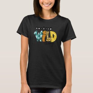Womens Raising Wild The Things Sunflower Graphic M T-Shirt