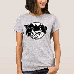Women's Raven T-shirt Raven Art Organic Shirts