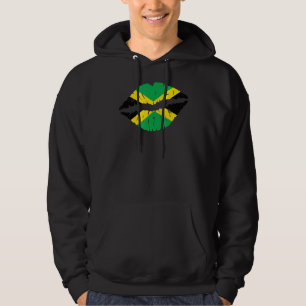 Womens Reggae Rastafari Rasta Jamaica Hoodie