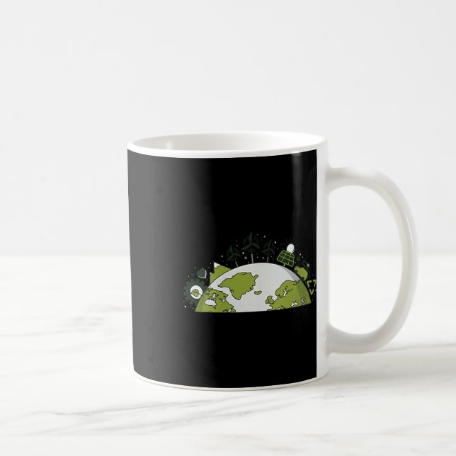 Womens Renewable Energy &amp; Recycling - Coffee Mug (Right)
