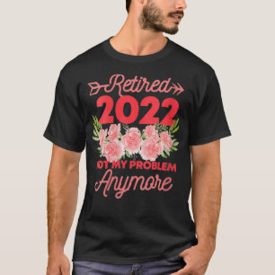 Womens Retirement For Women 2022 Cute Pink Retire T-Shirt