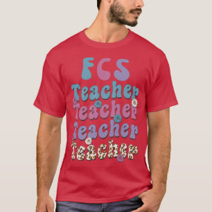 Womens Retro FCS Family & Consumer Sciences teache T-Shirt