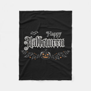 Womens Retro Gothic Halloween Premium Fleece Blanket