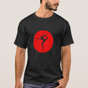 Womens Retro Graphic Gymnast Gymnastics Acrobat Ac T-Shirt