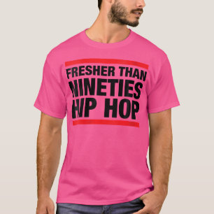 Womens Retro Old School 90S Hip Hop T-Shirt