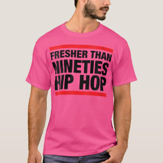 Womens Retro Old School 90S Hip Hop T-Shirt