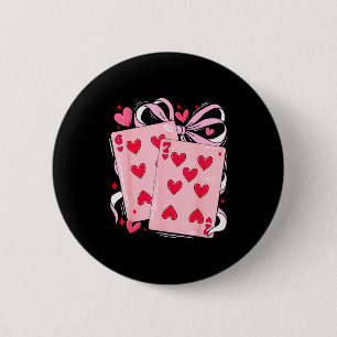 Womens Retro Six Seven 67 Meme Valentines Day Play 6 Cm Round Badge