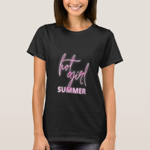 Womens Retro Vintage Hot Girl Summer Family Matchi T-Shirt