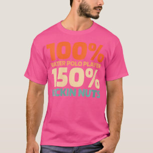 Womens Retro Water Sport Player - Waterpolo Vintag T-Shirt