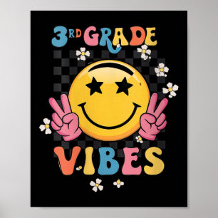 Womens Retro Welcome Back To School Teacher Boys G Poster